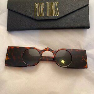 Poor Things Promotional Sunglasses and Case - Bella Baxter Steampunk Sunglasses